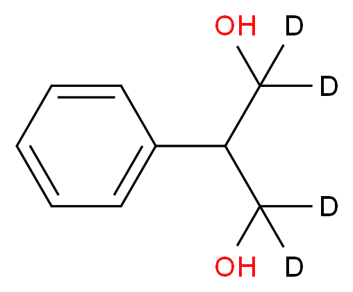2-Phenyl-1,3-propanediol-d4_Molecular_structure_CAS_98704-00-8)