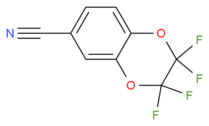 2,2,3,3-Tetrafluoro-6-cyanobenzodioxene 98%_Molecular_structure_CAS_)