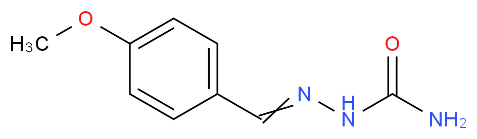 4-Methoxybenzaldehyde semicarbazone_Molecular_structure_CAS_6292-71-3)