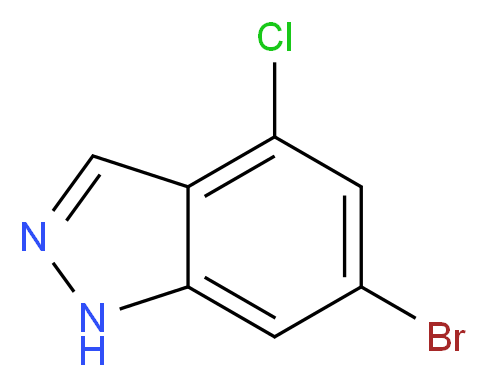6-Bromo-4-chloro-1H-indazole_Molecular_structure_CAS_885518-99-0)