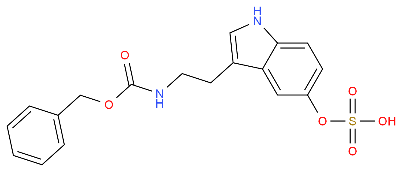 N-Benzyloxycarbonyl Serotonin O-Sulfate_Molecular_structure_CAS_85376-01-8)