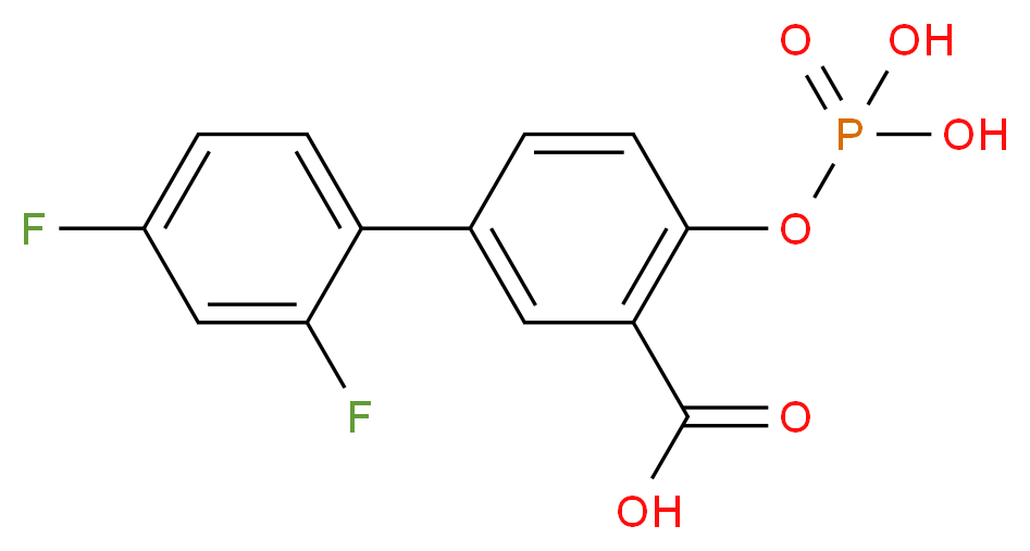 Diflunisal Phosphate_Molecular_structure_CAS_84958-45-2)