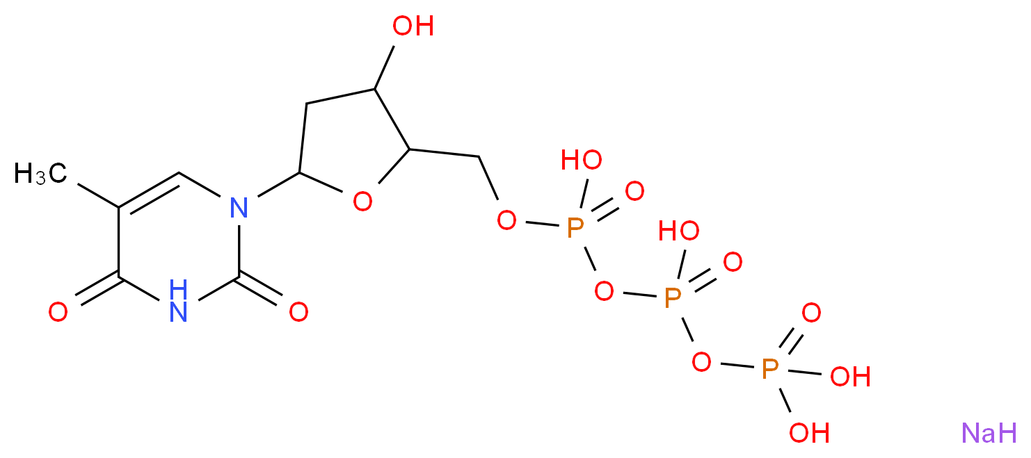 Thymidine 5′-triphosphate sodium salt solution_Molecular_structure_CAS_18423-43-3)