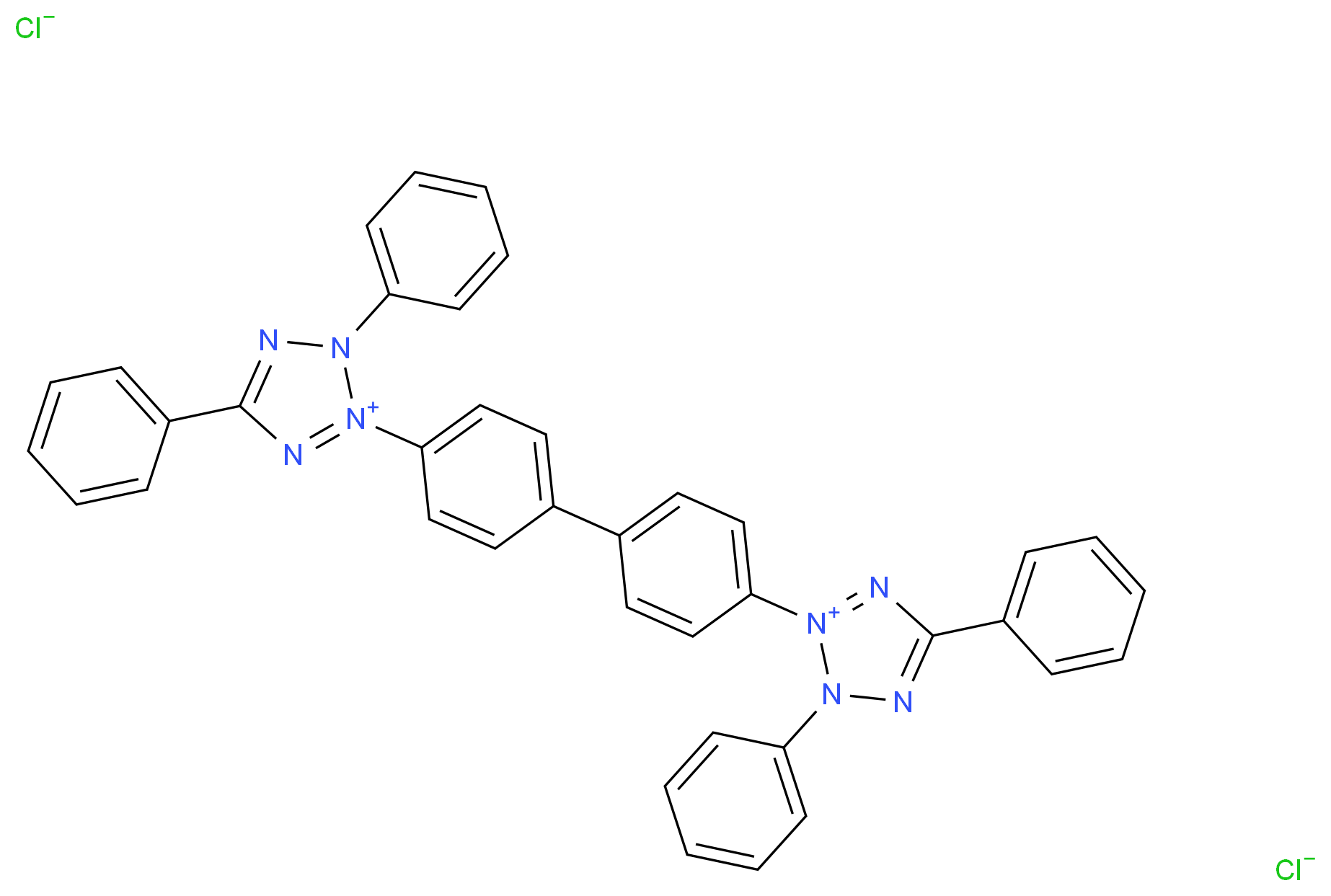 Neotetrazolium chloride form_Molecular_structure_CAS_298-95-3)