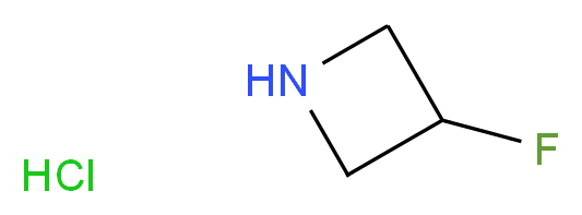 3-Fluoroazetidine hydrochloride_Molecular_structure_CAS_617718-46-4)