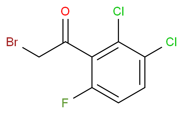 2,3-Dichloro-6-fluorophenacyl bromide_Molecular_structure_CAS_)
