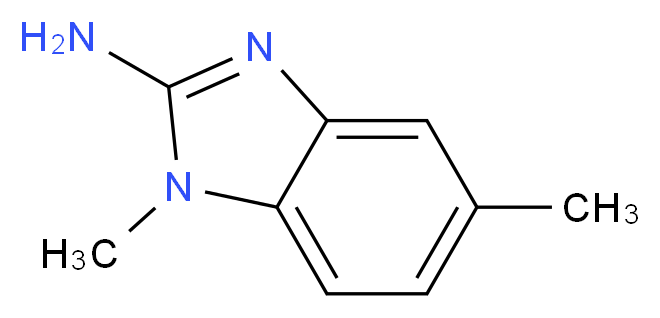 1,5-Dimethyl-1H-benzo[d]imidazol-2-amine_Molecular_structure_CAS_39860-12-3)