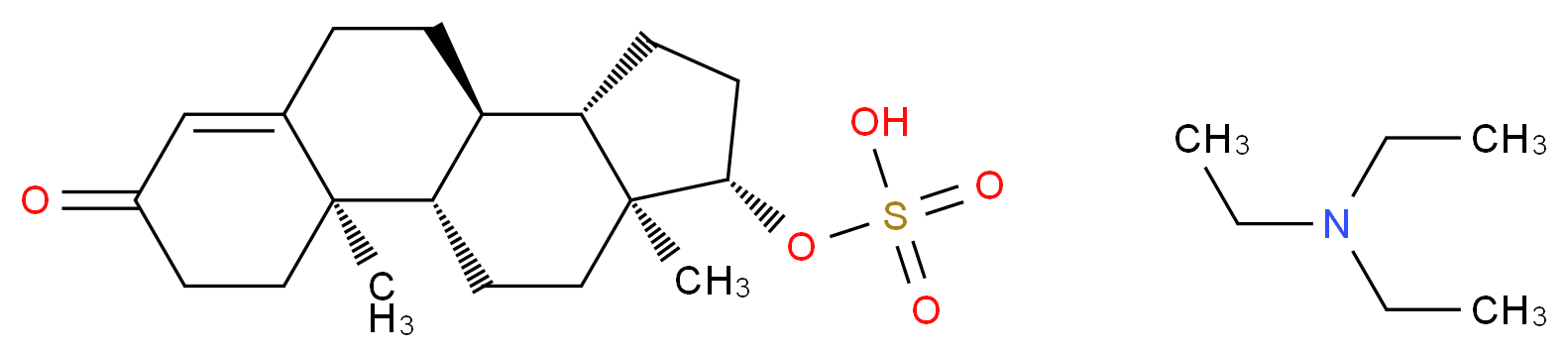 Testosterone Sulfate Triethylamine Salt_Molecular_structure_CAS_20997-99-3)
