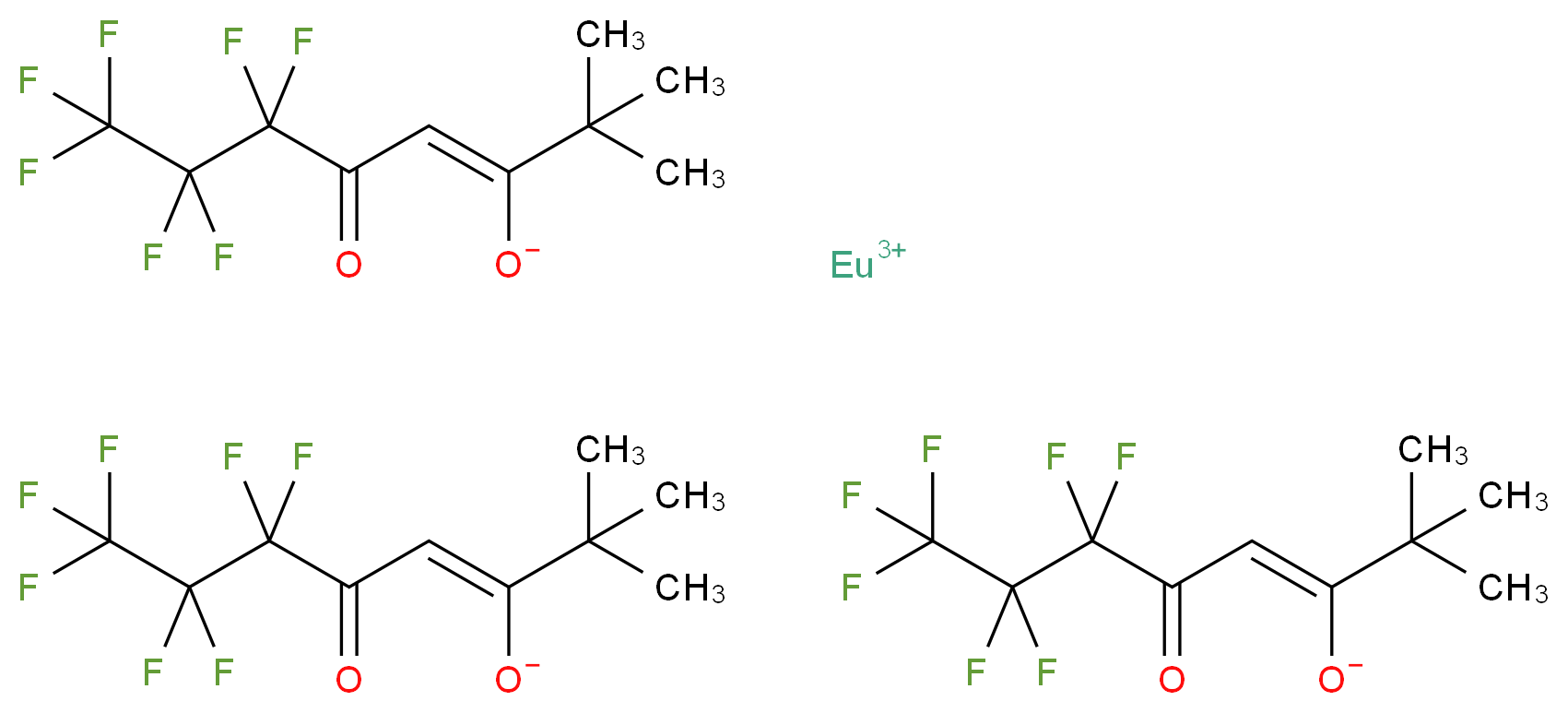 Tris(6,6,7,7,8,8,8-heptafluoro-2,2-dimethyl-3,5-octanedionato)europium(III)_Molecular_structure_CAS_17631-68-4)