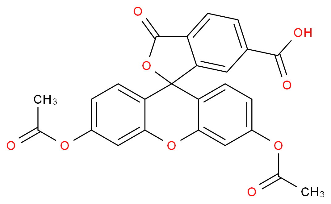 6-Carboxyfluorescein diacetate_Molecular_structure_CAS_3348-03-6)