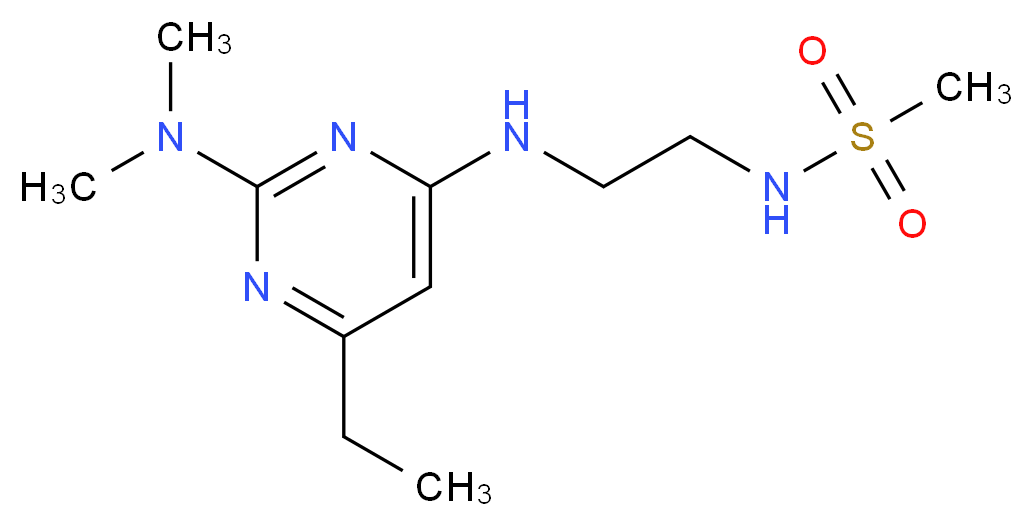 N-(2-{[2-(dimethylamino)-6-ethylpyrimidin-4-yl]amino}ethyl)methanesulfonamide_Molecular_structure_CAS_)