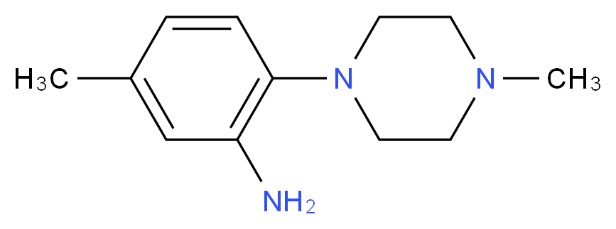 5-Methyl-2-(4-methyl-1-piperazinyl)aniline_Molecular_structure_CAS_946731-22-2)