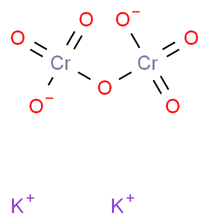 Potassium dichromate, ACS_Molecular_structure_CAS_7778-50-9)