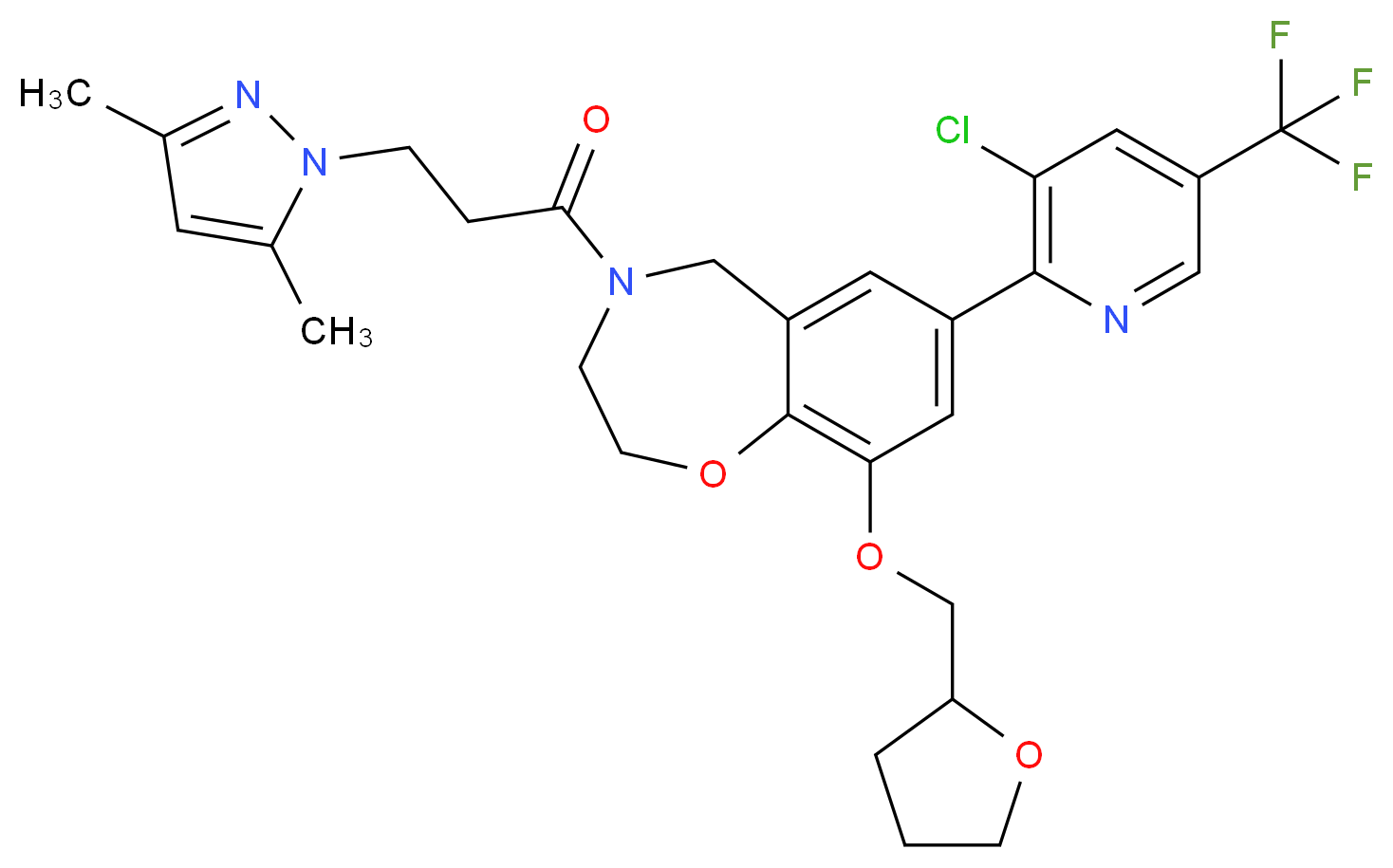 molecular structure