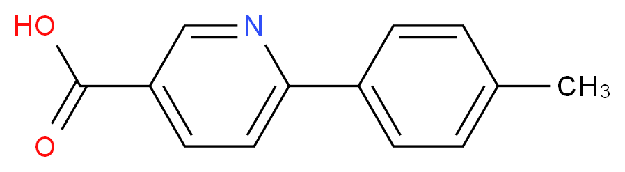 6-(4-METHYLPHENYL)NICOTINIC ACID_Molecular_structure_CAS_521074-77-1)
