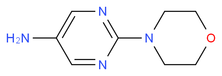 5-Amino-2-(morpholin-4-yl)pyrimidine_Molecular_structure_CAS_65735-68-4)