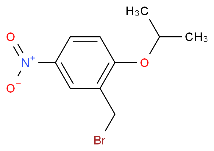 2-(bromomethyl)-4-nitro-1-(propan-2-yloxy)benzene_Molecular_structure_CAS_)