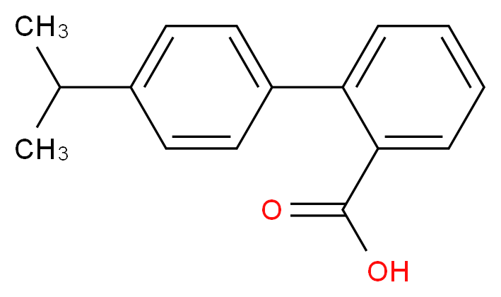4-Isopropylbiphenyl-2-carboxylic acid_Molecular_structure_CAS_84392-25-6)