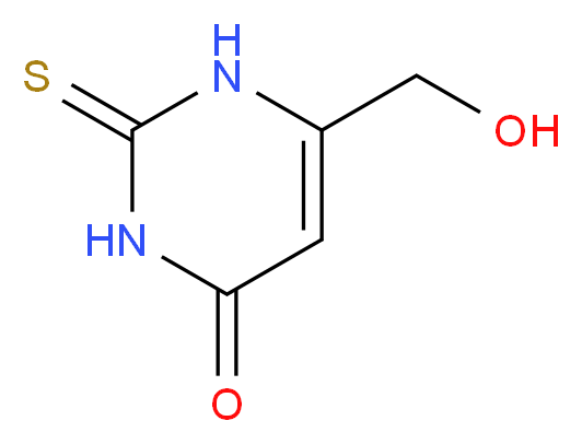 6-(Hydroxymethyl)-2-thiouracil 98%_Molecular_structure_CAS_)