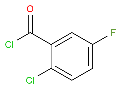 2-Chloro-5-fluorobenzoyl chloride_Molecular_structure_CAS_21900-51-6)