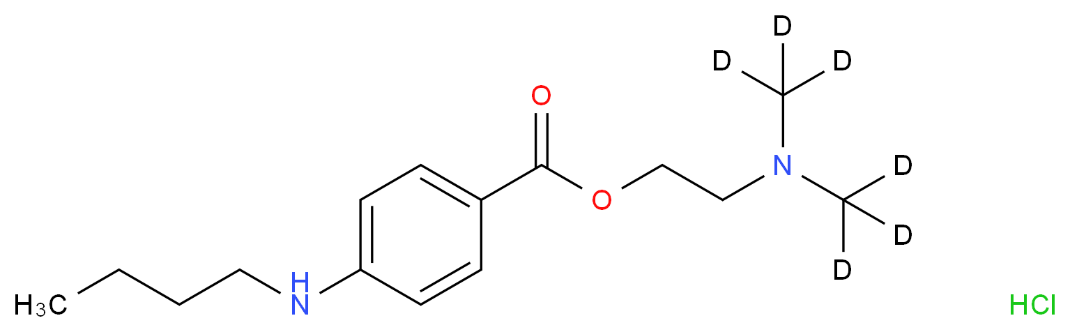 Tetracaine-d6 Hydrochloride_Molecular_structure_CAS_80404-52-0)