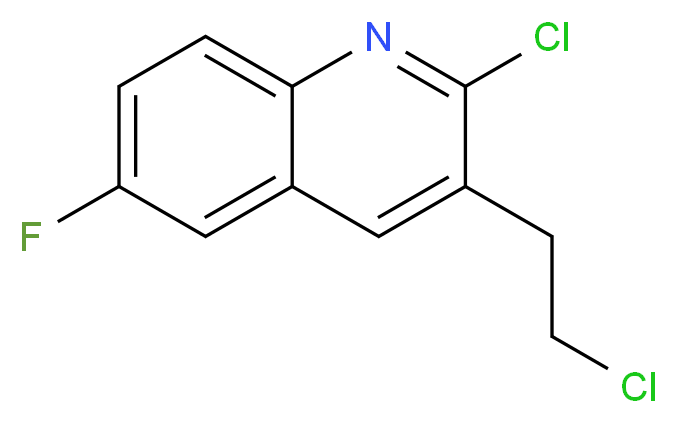 2-CHLORO-3-(2-CHLOROETHYL)-6-FLUOROQUINOLINE_Molecular_structure_CAS_610261-48-8)