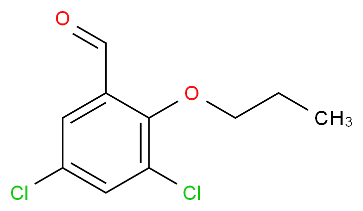 3,5-Dichloro-2-propoxybenzaldehyde_Molecular_structure_CAS_)