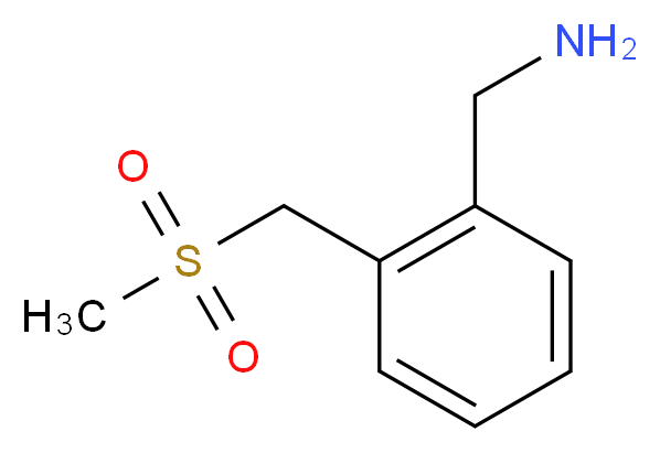 [2-(methanesulfonylmethyl)phenyl]methanamine_Molecular_structure_CAS_)