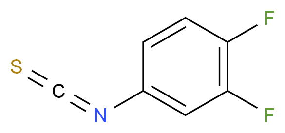 3,4-Difluorophenyl isothiocyanate 99%_Molecular_structure_CAS_113028-75-4)