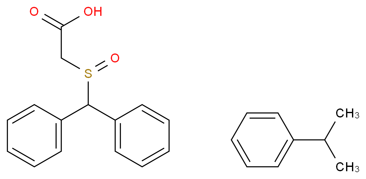(R)-Modafinil Carboxylate (S)-α-Methylbenzenemethanamine Salt_Molecular_structure_CAS_112245-25-7)