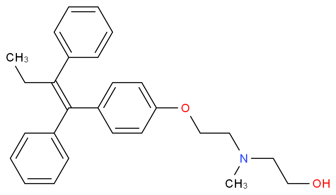 N-Methyl-N-(2-hydroxyethyl) Tamoxifen_Molecular_structure_CAS_77214-91-6)