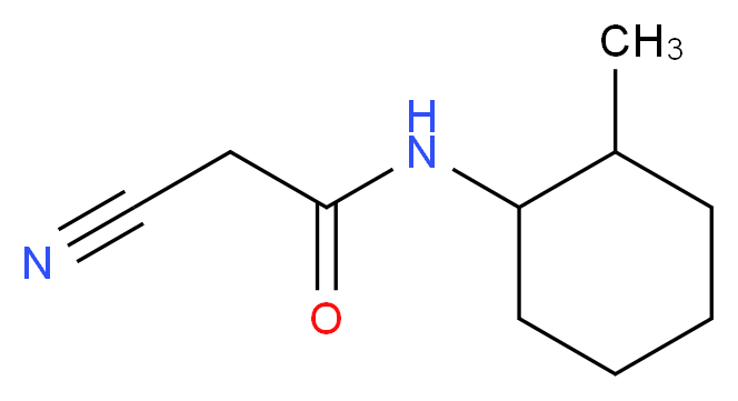 2-Cyano-N-(2-methyl-cyclohexyl)-acetamide_Molecular_structure_CAS_)