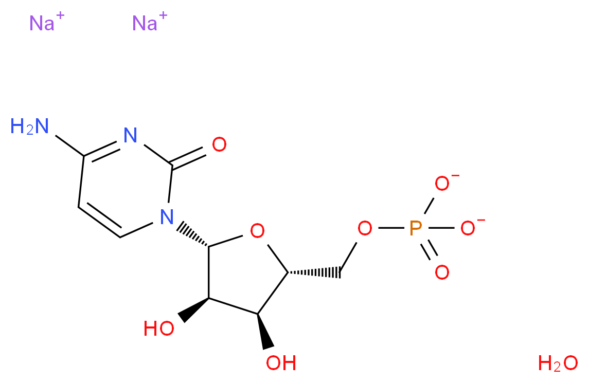 Cytidine 5′-monophosphate disodium salt hydrate_Molecular_structure_CAS_6757-06-8)