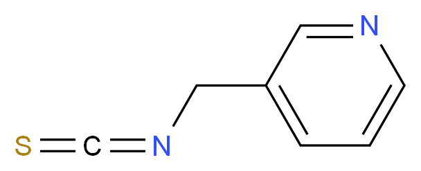 3-(isothiocyanatomethyl)pyridine_Molecular_structure_CAS_36810-90-9)