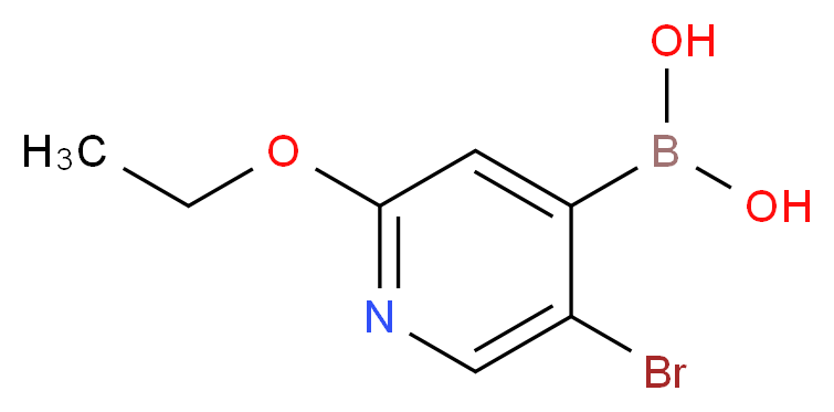 (5-Bromo-2-ethoxypyridin-4-yl)boronic acid_Molecular_structure_CAS_612845-46-2)