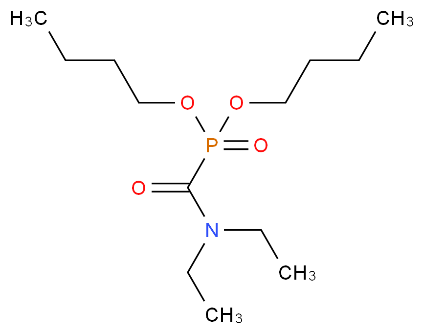 Di-n-butyl N,N-diethylcarbamoylphosphonate_Molecular_structure_CAS_7439-69-2)