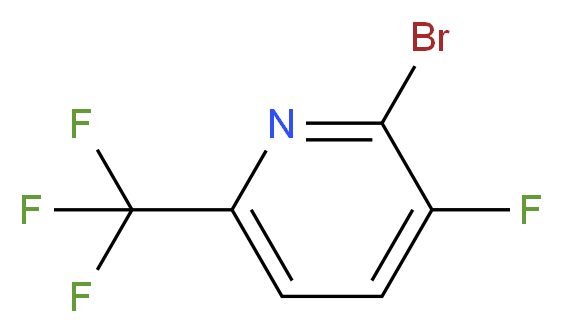 2-Bromo-3-fluoro-6-(trifluoromethyl)pyridine_Molecular_structure_CAS_)