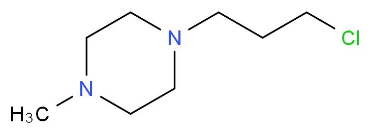 1-(3-Chloropropyl)-4-methylpiperazine_Molecular_structure_CAS_104-16-5)