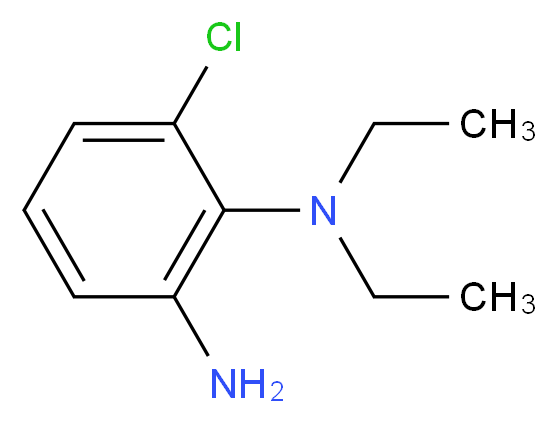 3-Chloro-N~2~,N~2~-diethyl-1,2-benzenediamine_Molecular_structure_CAS_)