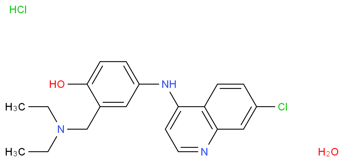 Amodiaquin dihydrochloride dihydrate_Molecular_structure_CAS_6398-98-7)