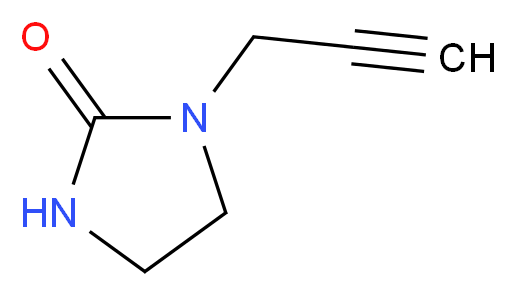 1-(prop-2-yn-1-yl)imidazolidin-2-one_Molecular_structure_CAS_)