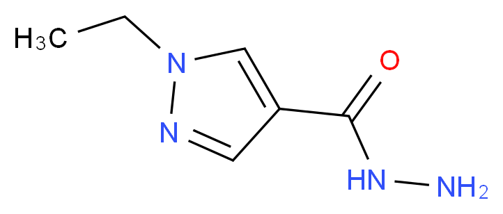 1-Ethyl-1H-pyrazole-4-carbohydrazide_Molecular_structure_CAS_512809-51-7)