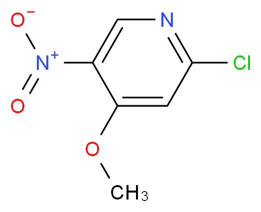 2-Chloro-4-methoxy-5-nitropyridine_Molecular_structure_CAS_607373-83-1)
