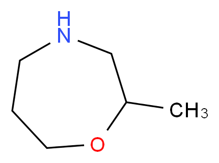 2-methyl-1,4-oxazepane_Molecular_structure_CAS_1018614-41-9)