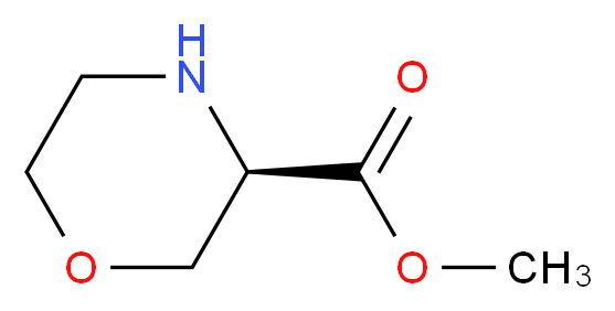 (R)-Methyl morpholine-3-carboxylate_Molecular_structure_CAS_1187933-47-6)