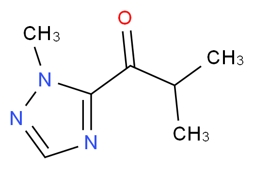 2-methyl-1-(1-methyl-1H-1,2,4-triazol-5-yl)-1-propanone_Molecular_structure_CAS_959239-52-2)
