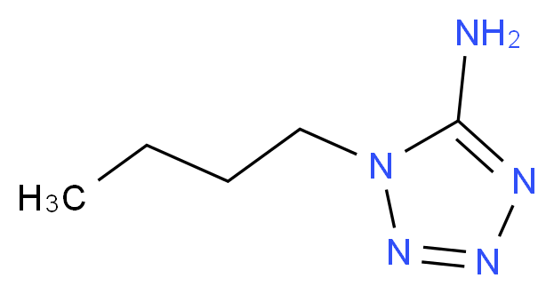 1-Butyl-1H-tetrazol-5-amine_Molecular_structure_CAS_6280-31-5)