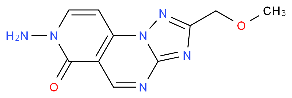 7-amino-2-(methoxymethyl)pyrido[3,4-e][1,2,4]triazolo[1,5-a]pyrimidin-6(7H)-one_Molecular_structure_CAS_)