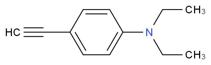 Diethyl-(4-ethynyl-phenyl)-amine_Molecular_structure_CAS_41876-70-4)