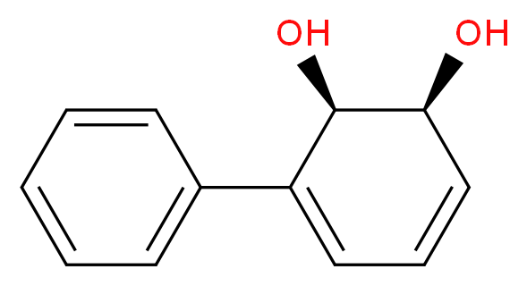 (1S-cis)-3-Phenyl-3,5-cyclohexadiene-1,2-diol_Molecular_structure_CAS_66008-24-0)